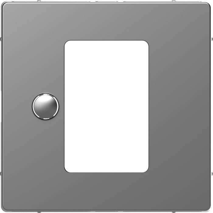 MTN5775-6036 Cover plate, Merten System M, for thermostat with touch display, stainless steel