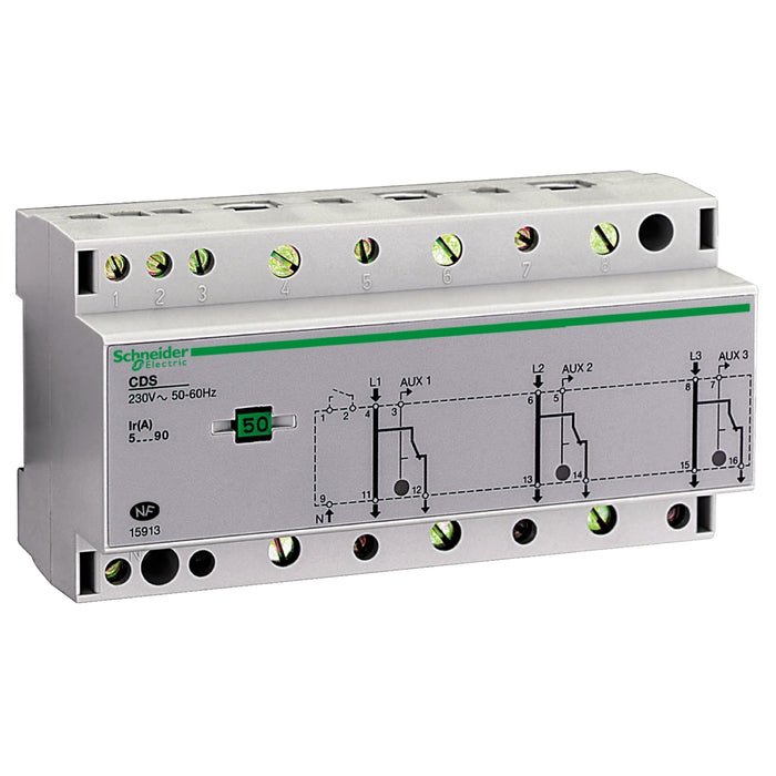 15913 CDS - three phase load-shedding contactor - 1 channel per phase