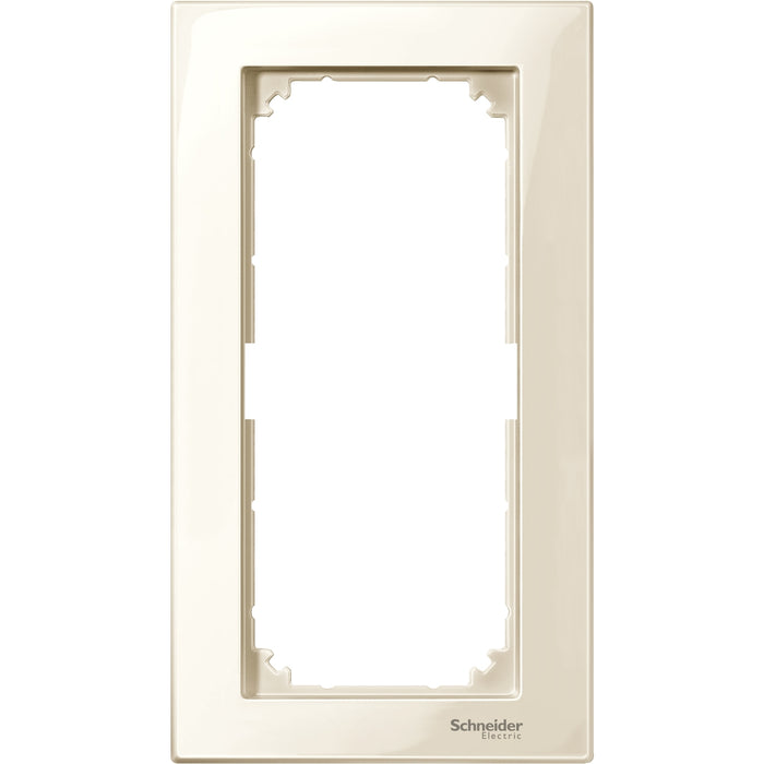 MTN515844 Cover frame, Merten M-Plan, 1 gang, white