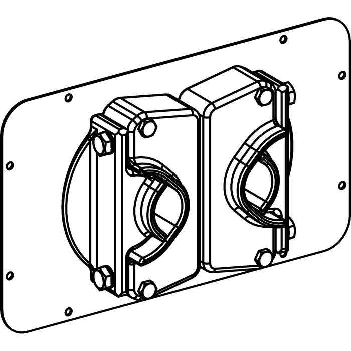 KTB0000GP03 CANALIS KT GLAND PLATE 2 X 30 TO 70