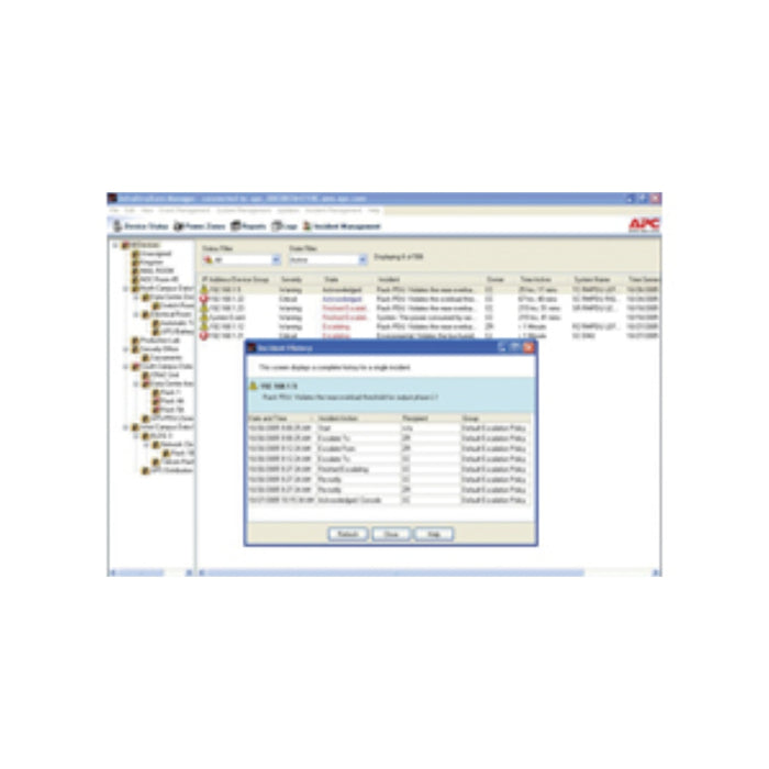 AP9435 InfraStruXure® Manager Incident Management Module