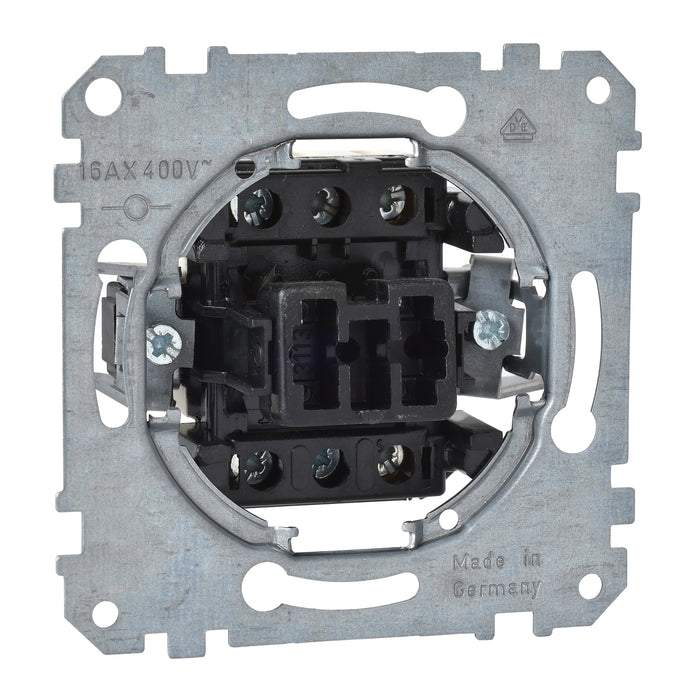 MTN311300 Switch, Merten inserts, mechanism, 3-pole 1-way, 16AX, screw terminals, IP20,