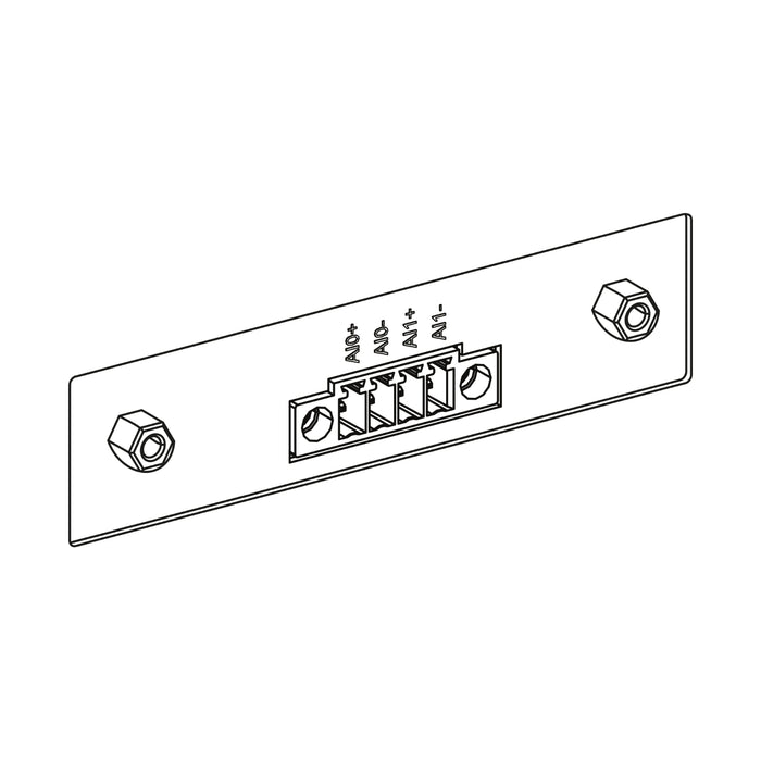 HMIYBIN2AIM21 Analog input card, Harmony iPC, Interface M.2 2x 0 10V/4 20 mA for HMIBSC