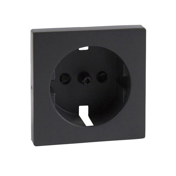 MTN2330-0414 Central plate for SCHUKO socket-outlet insert, shutter, anthracite, System M