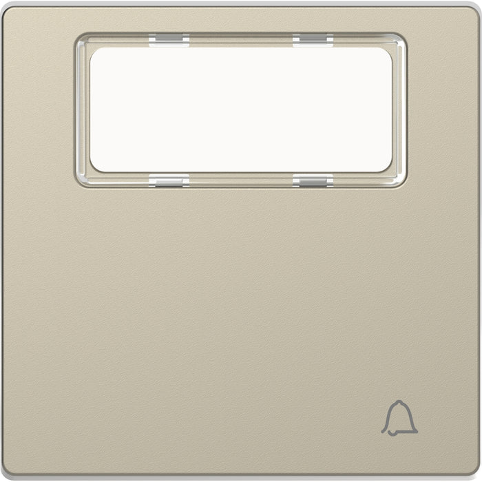 MTN3365-6033 Rocker, Merten System Design, with labelling field and marked Bell, sahara