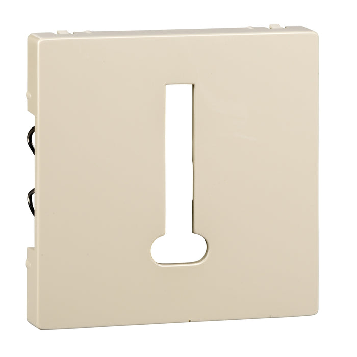 MTN4260-0344 Central plate for telephone sock.-out. insert, 8-pole, white, glossy, System M