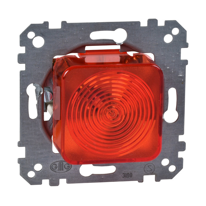 MTN319018 Light signal E 10 insert, hood, red