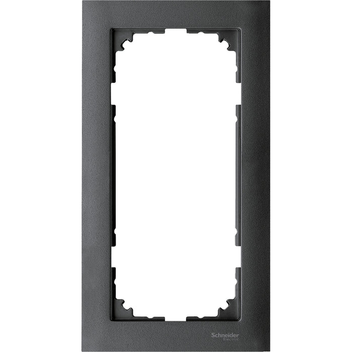 MTN4025-3614 Cover frame, Merten M-Pure, 1 gang, anthracite