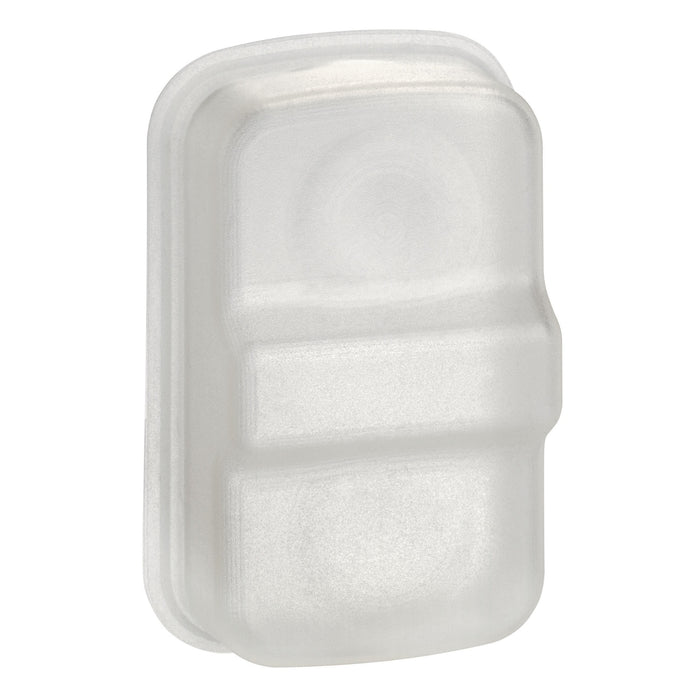 ZBA709 Silicone boot for triple-headed push button Ø22, clear