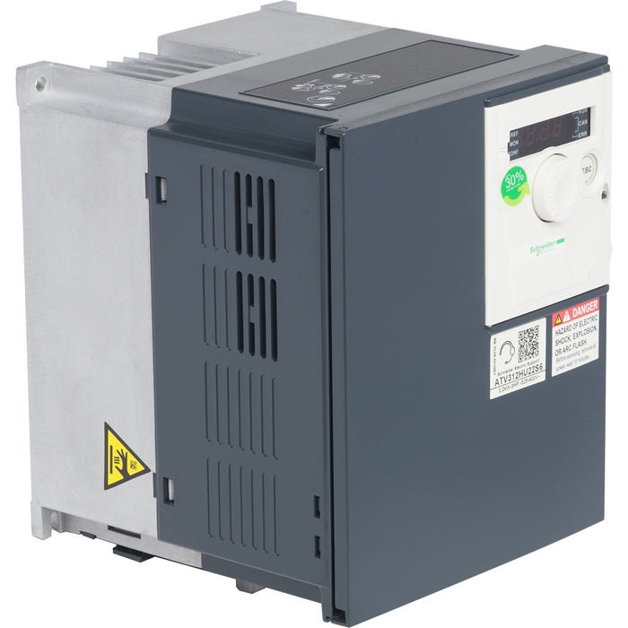 ATV312HU22S6 variable speed drive ATV312 - 2.2kW - 5.8kVA - 62W - 525..600 V- 3-phase supply