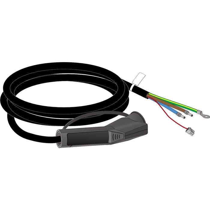 EVP1CBS321A45 Attached cable T1 32A 1-Ph IEC 4,5m Smart Wallbox