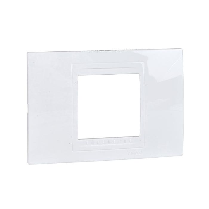 MGU4.102.18 Unica Allegro - cover frame - 2 modules - white