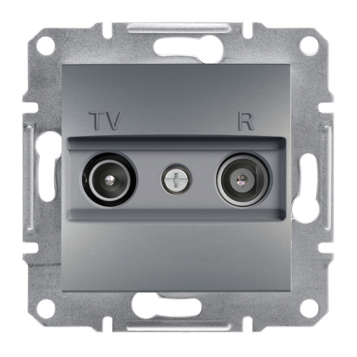 EPH3300362 Asfora, TV/R intermediate socket, 8dB, steel