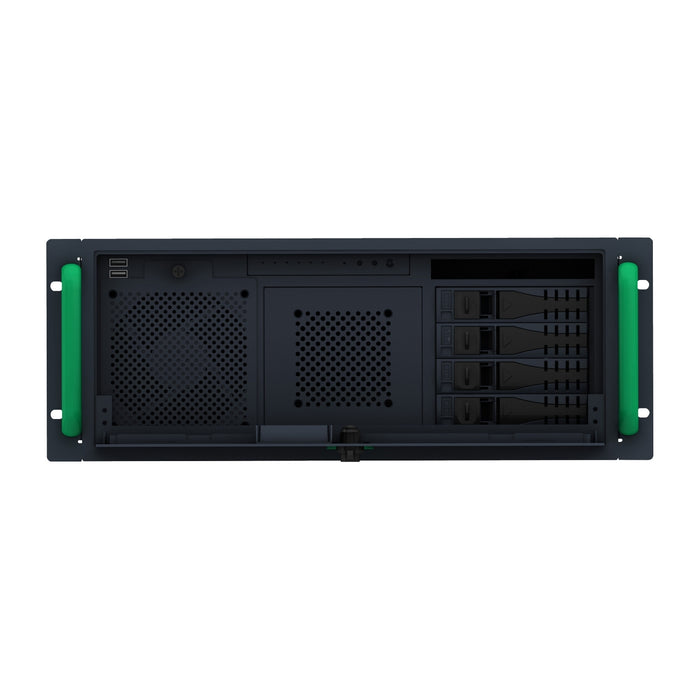 HMIRSPFXA6701 Industrial rack PC, Harmony iPC, 4U Performance HMIRSP SSD, AC, 6 slots, Windows 7