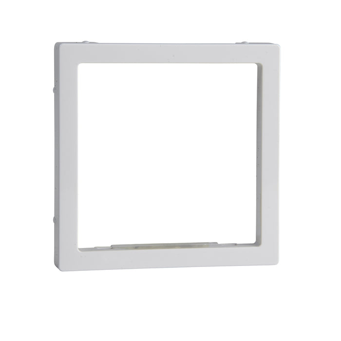 MTN353225 Central plate for emergency light insert, active white, glossy, System M