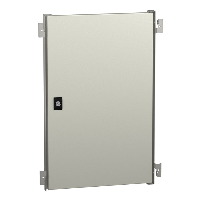 NSYPIN64 Internal door for Spacial WM encl. H600xW400 steel, RAL7035.Adjustable in depth