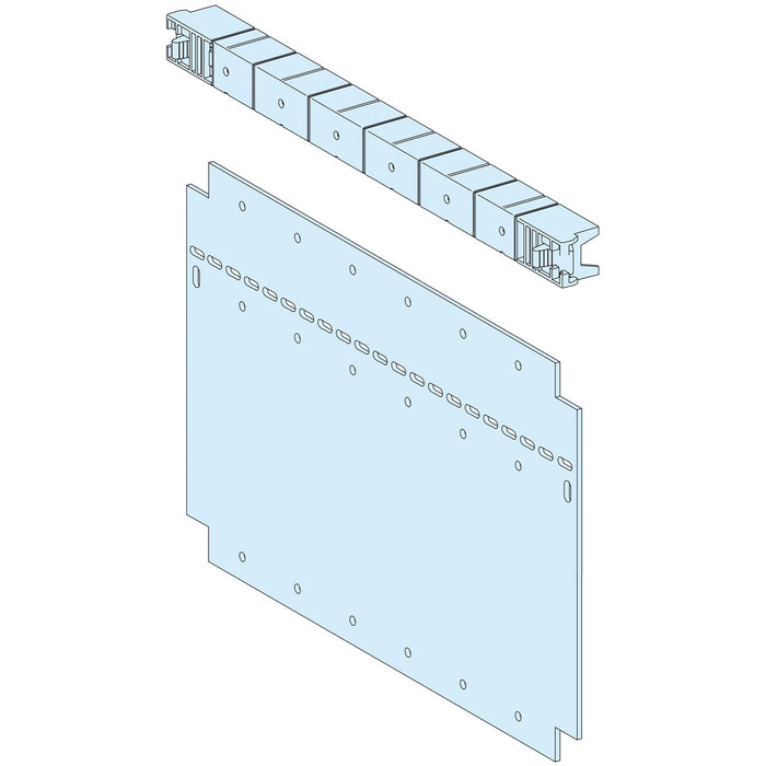 04951 Form 4 cable gland plate, for lateral or rear installation for 3 or 4 modules