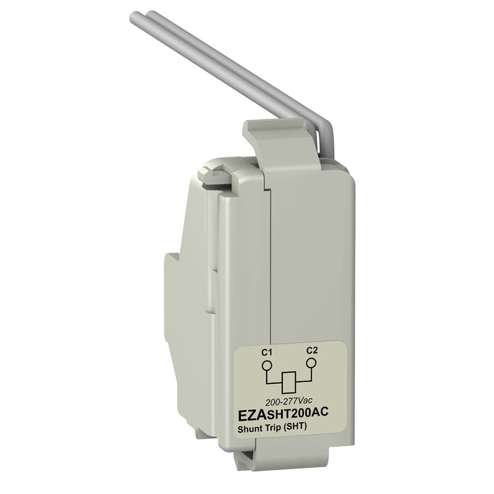 EZASHT200AC shunt trip SHT, EasyPact EZC100, EasyPact CVS100BS, 200 VAC to 277 VAC 50/60 Hz