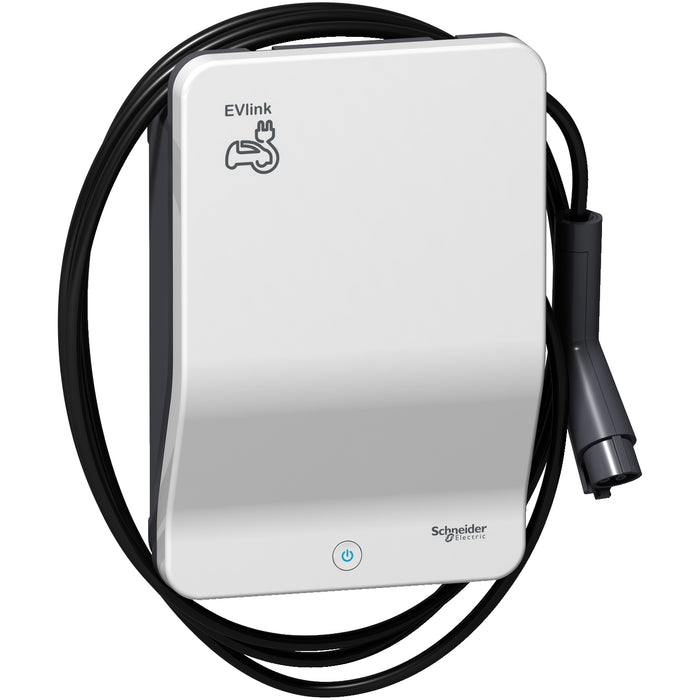 EVB1A7PARI EVlink Smart Wallbox - 7.4 kW - Attached cable T1 - RFID