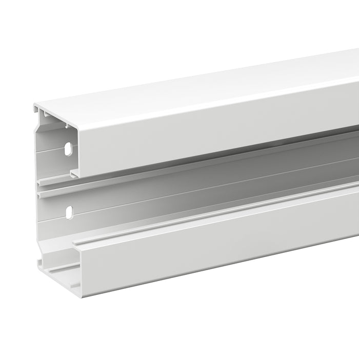 INS12320 OptiLine 50 - installation trunking - square 120 x 65 mm - PC/ABS - white - 2.5m