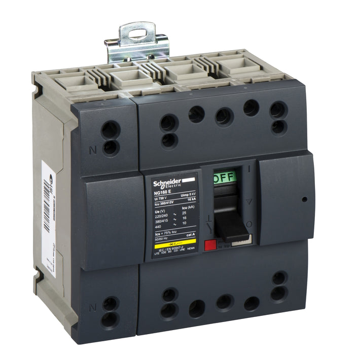 28615 circuit breaker NG160E - TMD - 50 A - 4 poles 4d