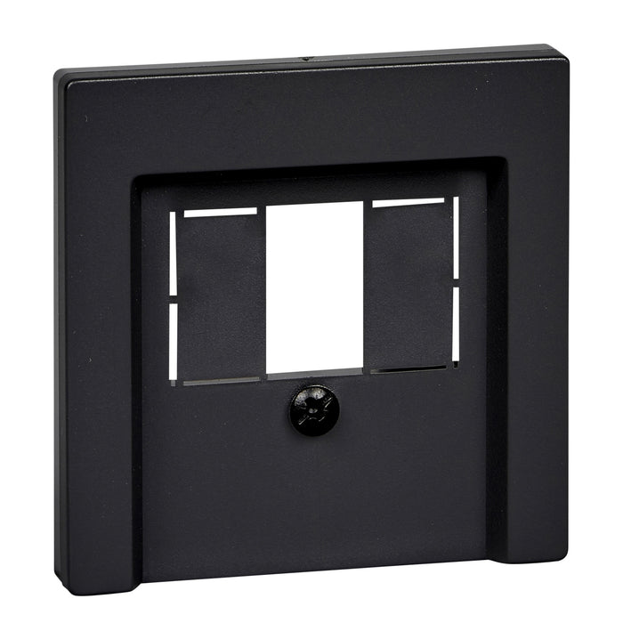 MTN297914 Central plate, Merten System M, with square opening, anthracite