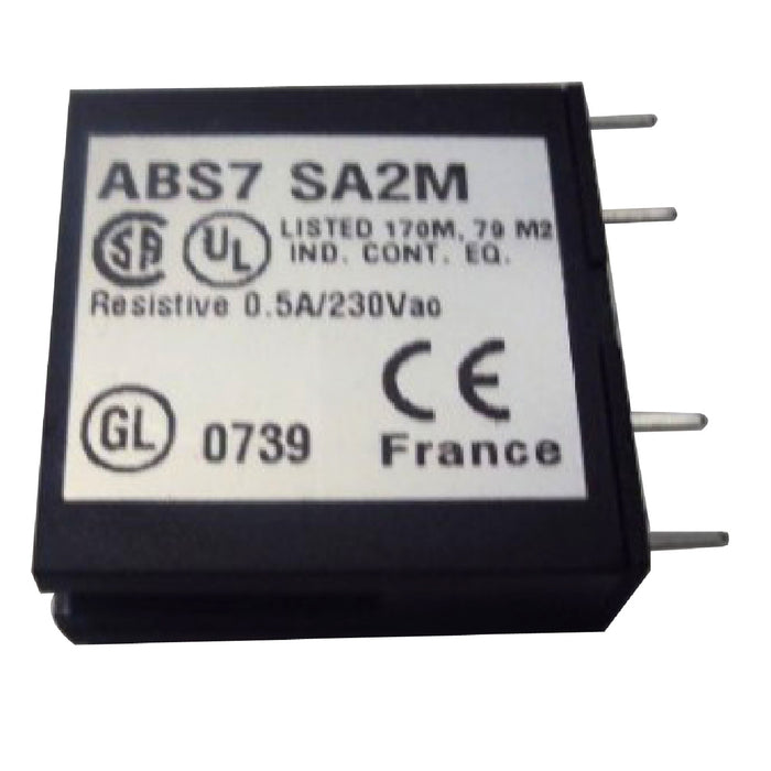 ABS7SA2M plug-in solid state relay - 10 mm - output - 24..240 V AC - 0.5 A