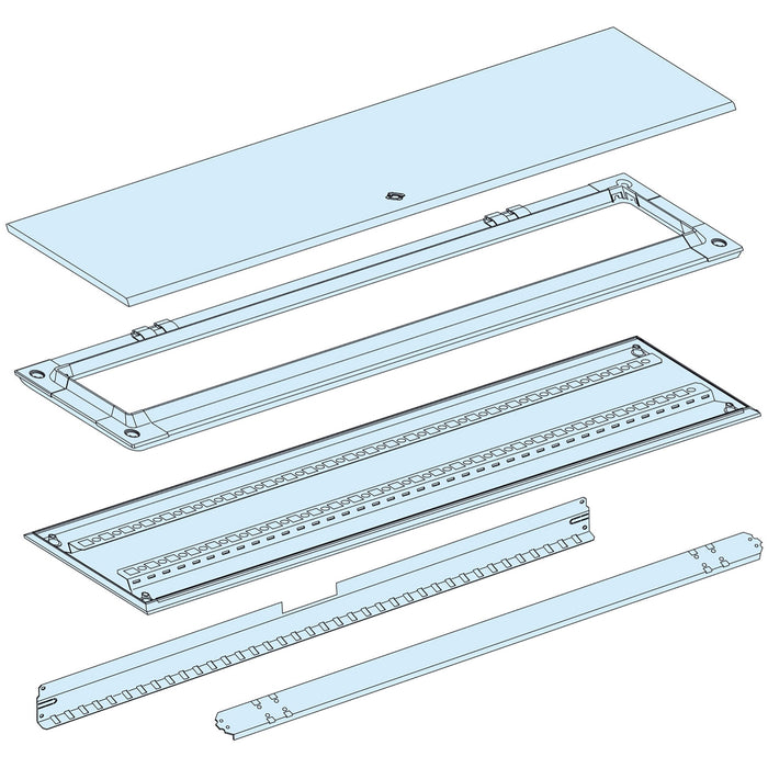 08342 DUCT (REAR ENCLOSURE+PLAIN DOOR) W300 7M PRISMA G IP55