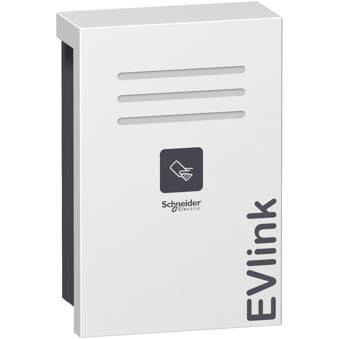 EVW2S22P04R EVlink PARKING Wall Mounted 22KW 1xT2 With Shutter RFID EV CHARGING STATION