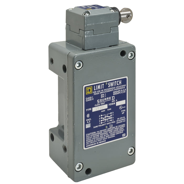 9007CR61F Limit switch, 9007, 600 V 10amp c +options