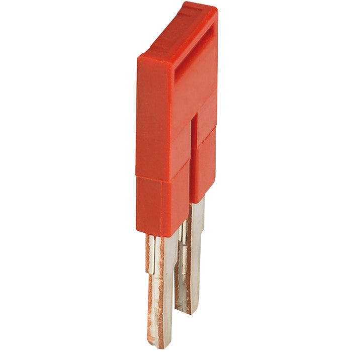 NSYTRAL22 PLUG-IN BRIDGE, 2POINTS FOR 2,5MM² TERMINAL BLOCKS, RED