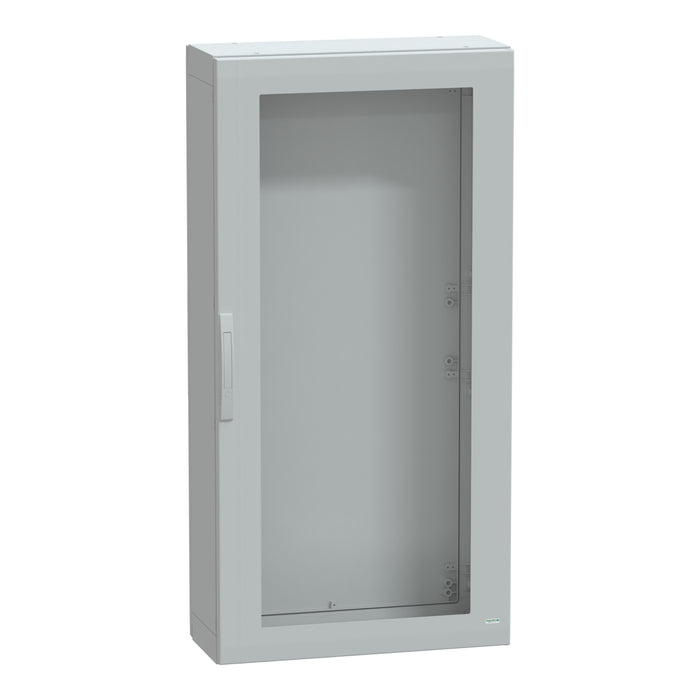 NSYPLA1573TG Floor standing polyester enclosure, Thalassa PLA, glazed door, completely sealed, 1500x750x320mm, IP65, IK08