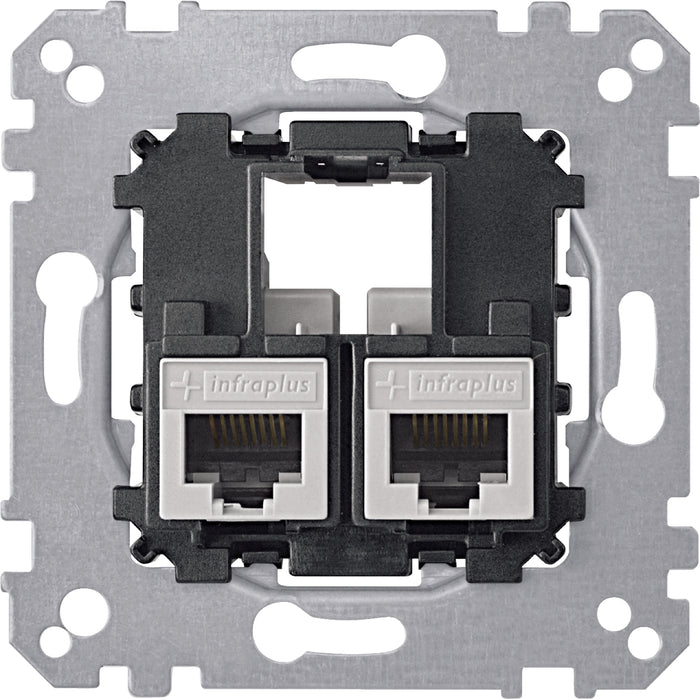 MTN465811 RJ45 data socket Schneider Electric 2gang, Cat6 UTP