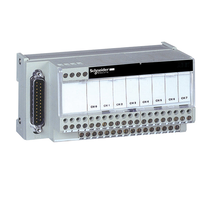 ABE7CPA02 connection sub-base ABE7 - for passive distribution of 8 channels