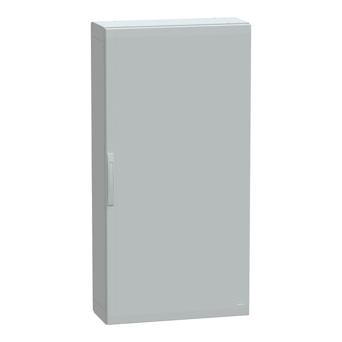 NSYPLA1573G Floor standing polyester enclosure, Thalassa PLA, plain door, completely sealed, 1500x750x320mm, IP65, IK10