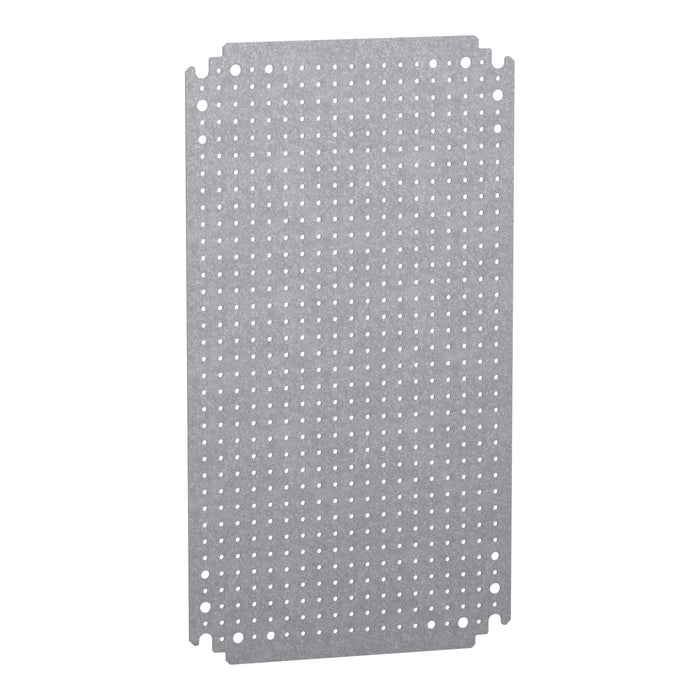 NSYMF53 Microperforated mounting plate H500xW300 w/holes diam 3,6mm on 12,5mm pitch