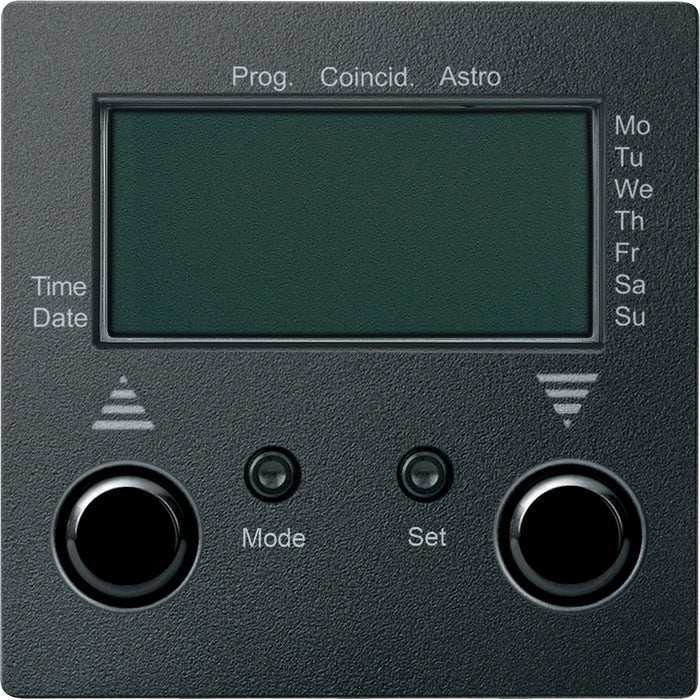 MTN586714 Blind time switch with sensor connection, anthracite, System M