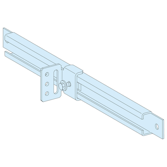 03593 2 SLIDE RAILS+ANGLE BRACKETS