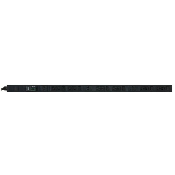 EPDU1232M APC Easy Rack PDU, Metered, 0U, 3 Phase, 22kW, 230V, 32A, 18 x C13 and 6 x C19 outlets, IEC60309 3P+N+PE inlet