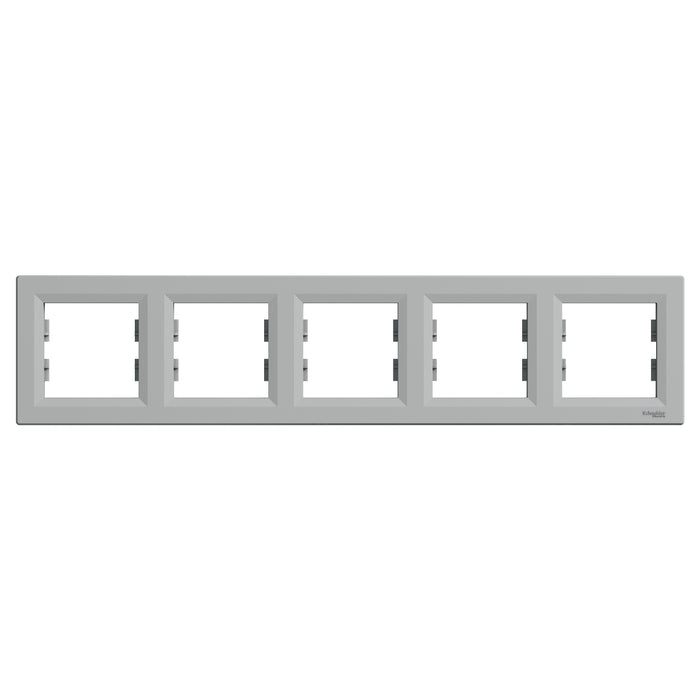 EPH5800561 Horizontal 5-gang frame, aluminium