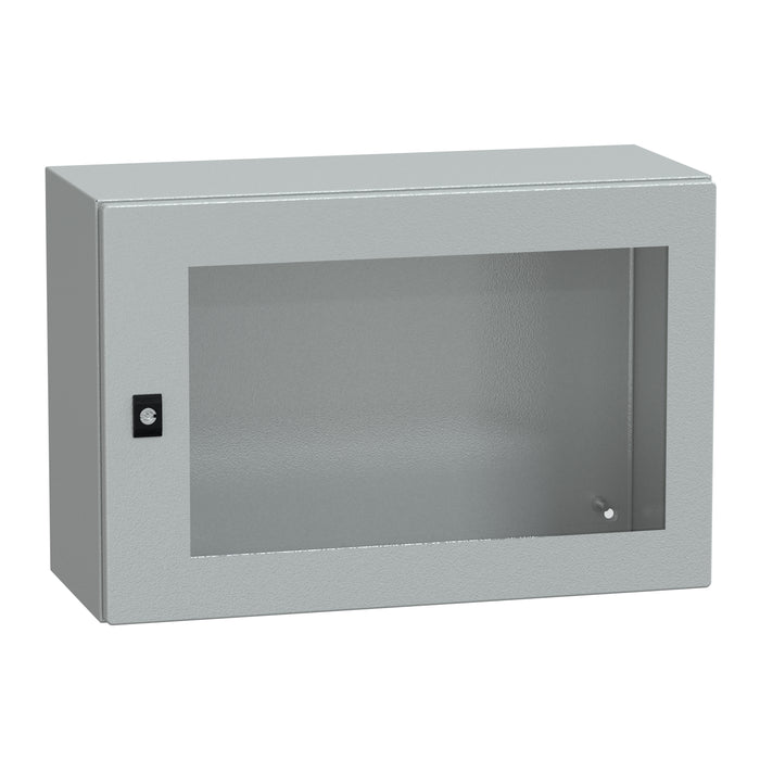 NSYCRN46250T Spacial CRN tspt door w/o mount.plate. H400xW600xD250 IP66 IK08 RAL7035..