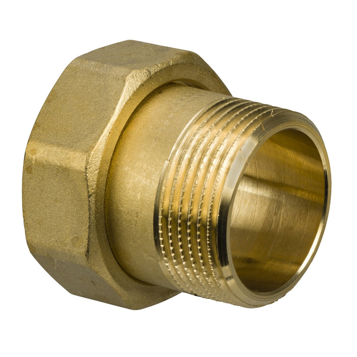 9112112032 2xDN32 External Threaded End Connections with Fibre Gaskets, G 1.1/2 to valve, R1.1/4 (External taper) to pipe