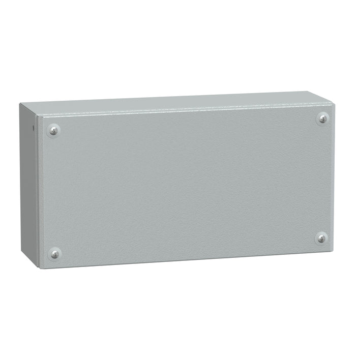 NSYSBM204012 Metal industrial box plain door H200xW400xD120 IP66 IK10 RAL 7035