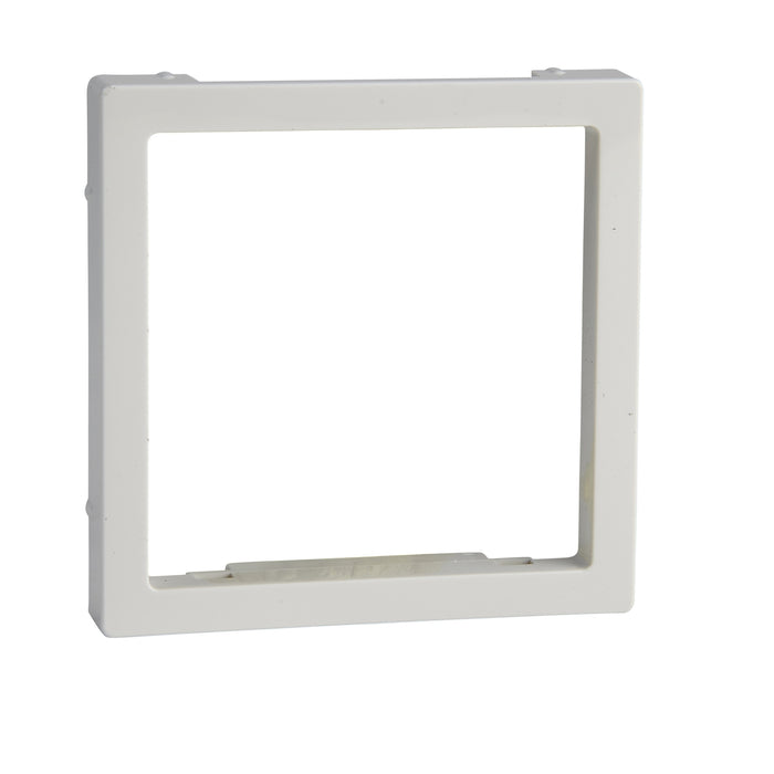 MTN353219 Central plate for emergency light insert, polar white, glossy, System M