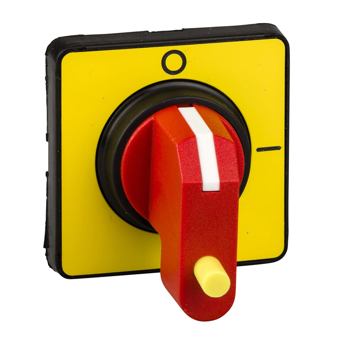KCC1YZ TeSys VARIO / Mini VARIO- front and red rotary handle - 1 padlocking