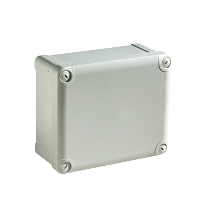 NSYTBS241910H ABS box IP66 IK07 RAL7035 Int.H225W175D100 Ext.H241W194D105 Opaque cover H20