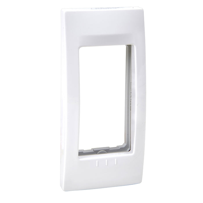 MGU47.201.18P Unica Basic - cover frame (fix. frame) - 1 gang - 1 m - white