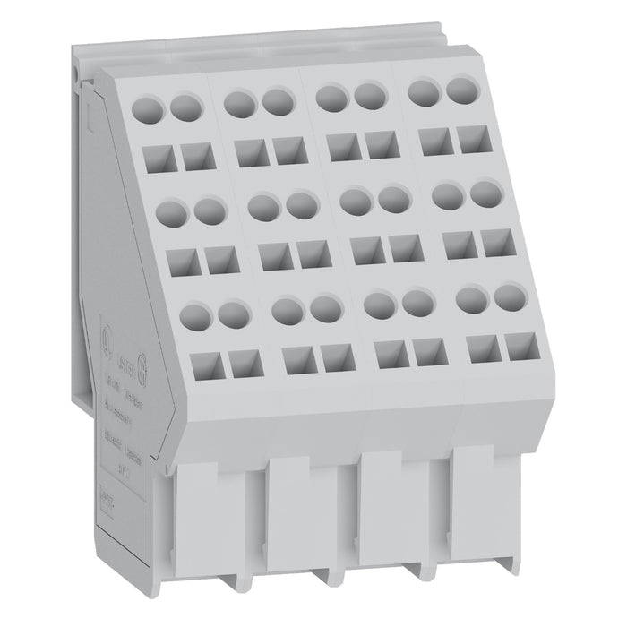 EXE47074 Auxiliary terminal Block, 3 wiring connection