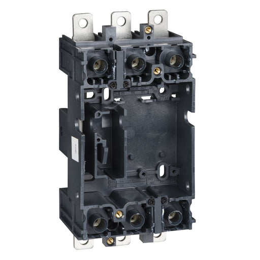 LV429266 plug in base, ComPact NSX100/160/250, front/rear connected, 3 poles - Gabby Electric
