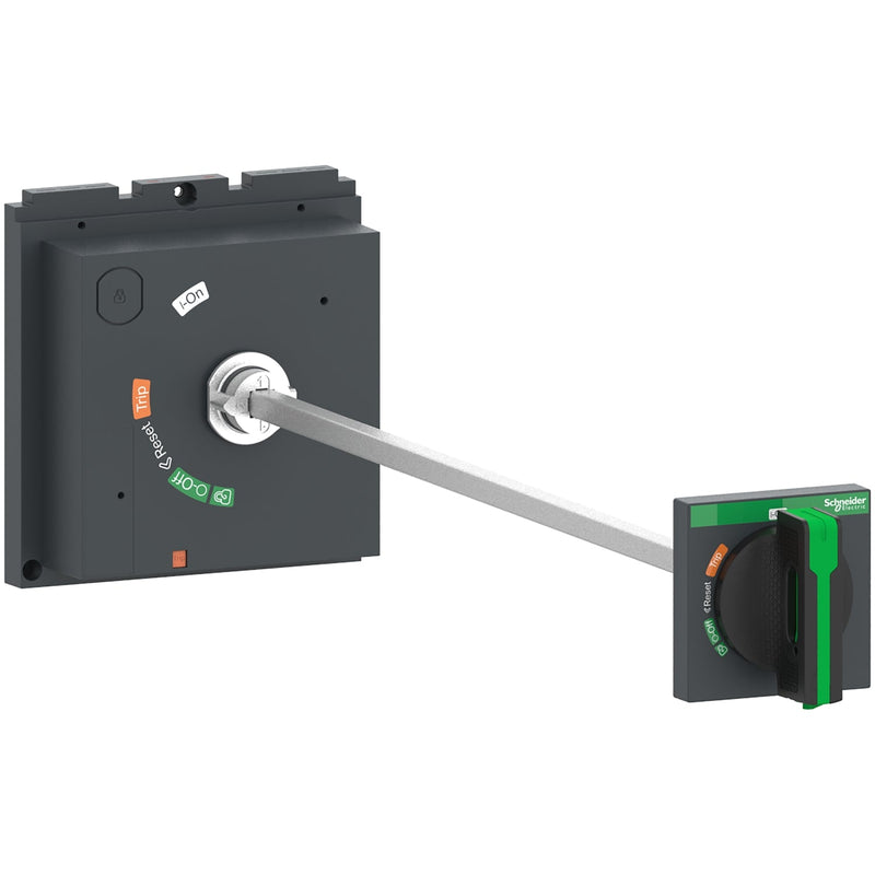 LV432598T Extended rotary handle, ComPacT NSX400/630, black handle, shaft length 209mm to 600mm, IP55